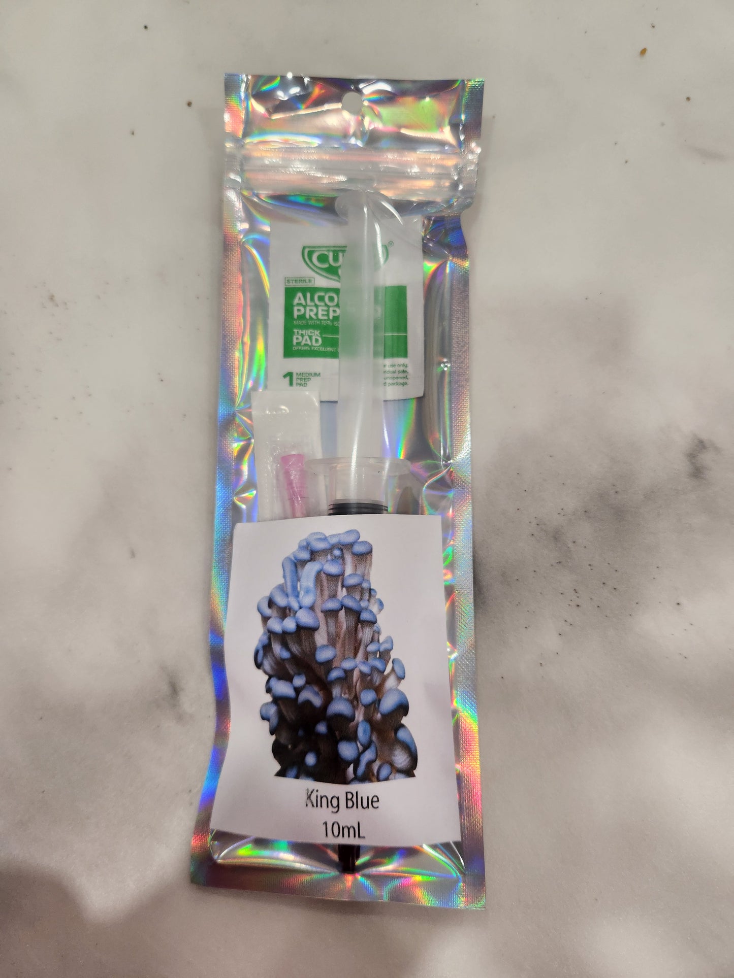 King Blue Oyster Liquid Culture 10mL